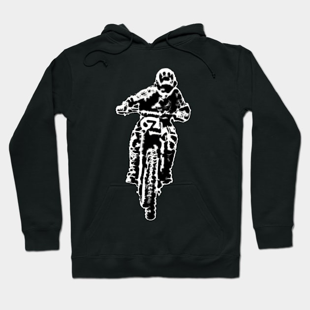 Motocross bike Hoodie by djmrice